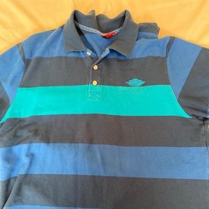 Blue Air Jordan polo
